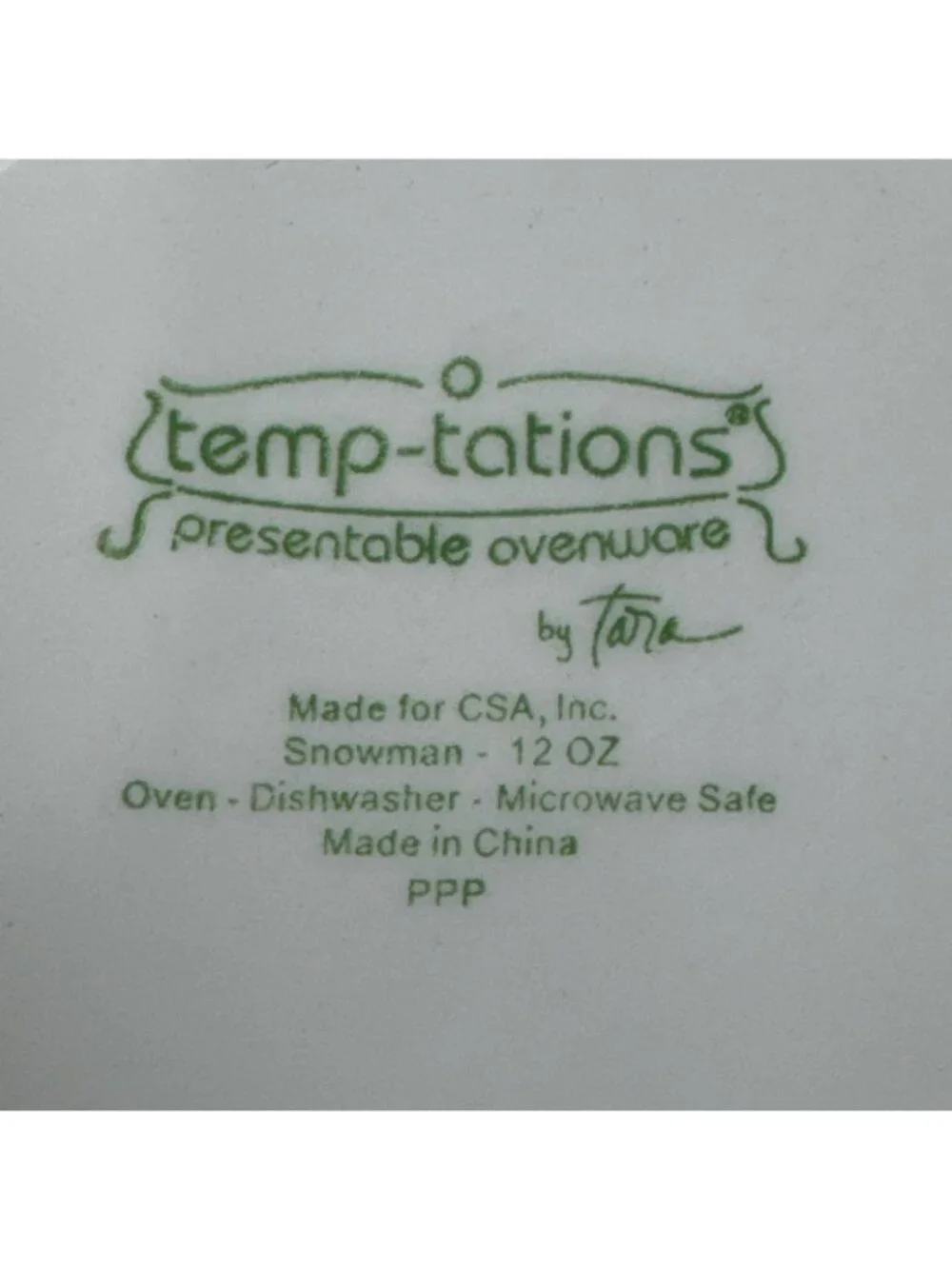 Temptations Snowman Red Hat Ceramic 12oz Mug holiday Christmas decor cup